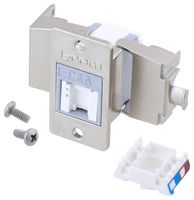 L-COM ECFRJTLC6A-POE RJ45 CONNECTOR, JACK, 8P8C, 1PORT, CRIMP