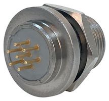 SWITCHCRAFT/CONXALL TS2P2F20-BPE CIRCULAR CONNECTOR, RCPT, 2POS, PANEL