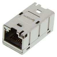 L-COM TDG1026KS-C6A-DC. ADAPTER, RJ45 8POS JACK-JACK, CAT6A