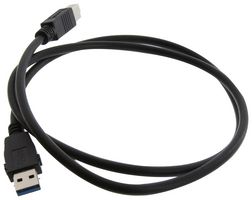 L-COM U3A00029-1M 线缆, USB, 3.0 A 插头-B 插头, 3.3英尺