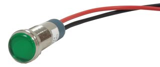 DIALIGHT 656-1204-303F. 发光二极管指示器, 面板, 12.7MM, 绿色, 24V
