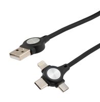 L-COM CAU2A-3IN1C-1FT