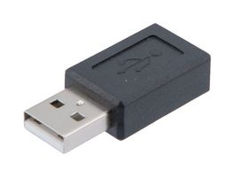 L-COM CAU2AMICBAD-MF. 连接器, USB 适配器, 2.0 A型 公-微型 B 母