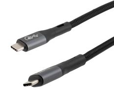 L-COM CAU4CC-40M-1M 线缆, USB 4.0 C 公至公 电缆, 40GBPS, 10