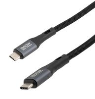 L-COM CAU4CC-40MC-1M 电缆, USB 电缆, 4.0 C 公-公, 3.3英尺