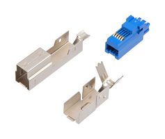 L-COM USBCN3-B 连接器, USB 连接器, 3.0 类型 B, 公, 9路