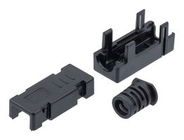 L-COM USBHD3-B 外罩, USB 3.0 类型 A 公, ABS+PC