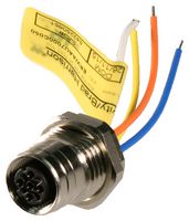 MOLEX 1201095002 传感器电缆, 4路, M12, 母-自由线端, 50MM/t/t