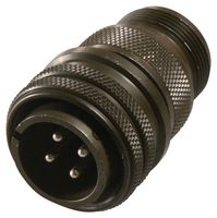 AMPHENOL INDUSTRIAL MS3106A18-10P. 圆形连接器, 公, 18-10, 电缆安装