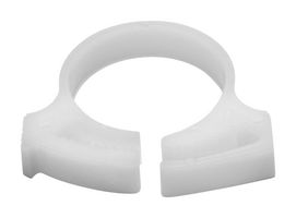 HELLERMANNTYTON 190-00077 SNP1610C2 SNAPPER HOSE CLAMP,, POLYACETAL, WHITE, 21.26MM, PK100