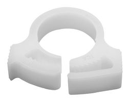 HELLERMANNTYTON 190-00187 SNP610C2 SNAPPER HOSE CLAMP, POLYACETAL, WHITE, 13.03MM, PK100