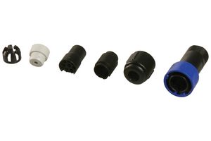 BULGIN LIMITED PXP4010/08S/3035 CIRCULAR CONNECTOR, PLUG, 8POS, CABLE