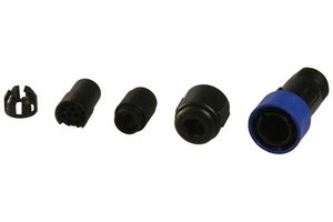 BULGIN LIMITED PXP4010/12S/3540 圆形连接器, 公, 12路, 线缆安装
