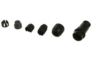 BULGIN LIMITED PXP4011/03P/3540 CIRCULAR CONNECTOR, RCPT, 3POS, CABLE