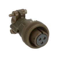 AMPHENOL INDUSTRIAL MS3106E14S-9S. MIL SPEC CIR CONN, PLUG, 14S-9, SOLDER