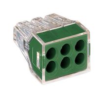 WAGO 773-116/K194-4045 接线端子, 插入式, 6路, 12AWG