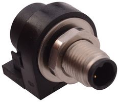NORCOMP 853-002-113R001. 传感器连接器, M5, 公, 2路, 面板