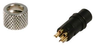 NORCOMP 854-004-203RLS4. 传感器连接器, M8, 母, 4路, 电缆