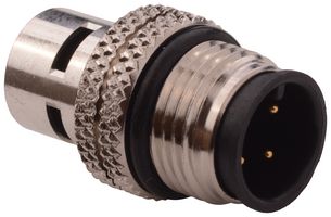 NORCOMP 858-004-103RSS1. 传感器连接器, M12, 公, 4路, 电缆