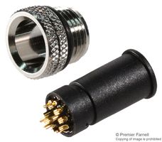 NORCOMP 858-012-103RLU4. 传感器连接器, M12, 公, 12路, 电缆
