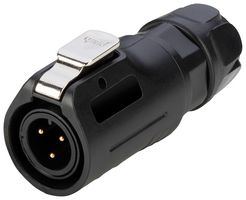 AMPHENOL COMMUNICATIONS SOLUTIONS MRD-AH03-M15-000 CIRCULAR CONN, RCPT, 3POS, CABLE