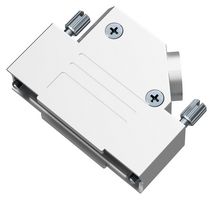 POSITRONIC D25000DSE40/AA. 连接器后盖, D-SUB 连接器后盖, 45 度, 尺寸 DB