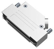 POSITRONIC D37000DSE50/AA. 连接器后盖, D-SUB 连接器后盖, 45 度, 尺寸 DC
