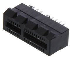 AMPHENOL COMMUNICATIONS SOLUTIONS 10039755-10000TLF 卡边连接器, 双面, 36 路, 通孔安装