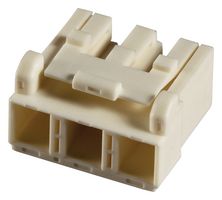AMP - TE CONNECTIVITY 3-2232875-1. CONNECTOR HOUSING, PLUG, 3POS, 1ROW, 6MM