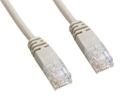 AMPHENOL CABLES ON DEMAND MP-52RJ11UNNE-002 电缆, RJ11 连接器, 公, 2英尺, 米色