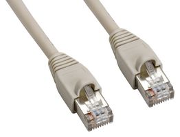AMPHENOL CABLES ON DEMAND MP-54RJ45SNNE-002 PATCH CABLE, RJ45 PLUG, 2 , BEIGE