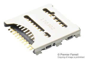 AMPHENOL COMMUNICATIONS SOLUTIONS 1010170469#2A CONNECTOR, MEMORY SOCKET, 19POS