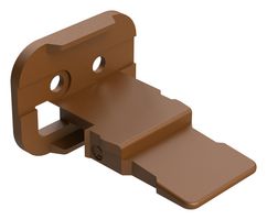 AMPHENOL SINE/TUCHEL AW2S-D 楔形锁块, 棕色, 热塑性塑料, 2路