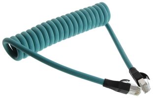 L-COM TRD815SZ-CD-6-36IN COIL CORD, RJ45 PLUG-RJ45 PLUG, 3FT