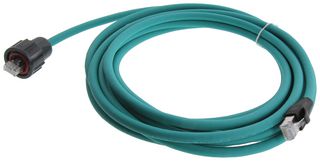 L-COM TRG695AHF1-5M 线缆, RJ45 公-RJ45 公, 16.41英尺