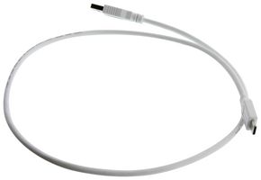 L-COM U3A00063-075M 电缆, USB, 3.0 A 公-C 公, 白色, 29.6英寸