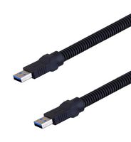 L-COM U3A00071-3M 电缆, USB, 3.0 A 公-A 公, 蓝色, 9.8英尺