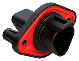 AMPHENOL SINE/TUCHEL AT04-3P-PM11 RCPT HOUSING, 3POS, THERMOPLASTIC, BLK