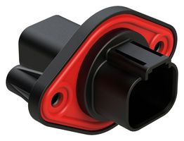 AMPHENOL SINE/TUCHEL AT04-4P-PM11. RCPT HOUSING, 4POS, THERMOPLASTIC, BLK
