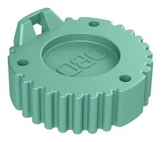 AMPHENOL SINE/TUCHEL AHDC-16-9-OBDGN DUST CAP, THERMOPLASTIC, GREEN
