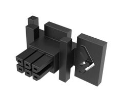 AMPHENOL COMMUNICATIONS SOLUTIONS 10159684-06GLF 连接器外壳, 母, 6路, 3MM 产品