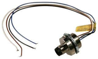 MOLEX 1200840008 传感器线缆, 4路, M12 公-自由线端, 0.3M