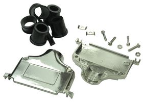 MULTICOMP SPC15310 D SUB COVER, SIZE DC, ZINC ALLOY