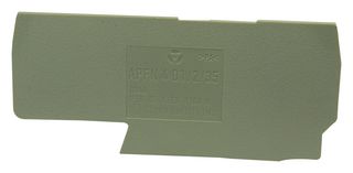 WIELAND ELECTRIC 07.312.9455.0 尾端板, 用于WKFN 4 D1/2/35 接线端子块