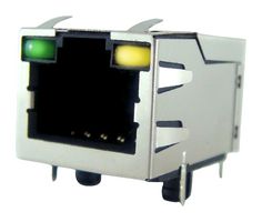 AMPHENOL COMMUNICATIONS SOLUTIONS RJE58-188-54A1 CONNECTOR, SHLD, RJ45, JACK, 8P8C, CAT5E