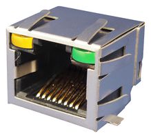 AMPHENOL COMMUNICATIONS SOLUTIONS RJCSE-538A-01 CONNECTOR, SHLD, RJ45, JACK, 8P8C
