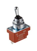 NKK SWITCHES S5AWB 拨动开关, SPDT, 20A, 30VDC, 面板