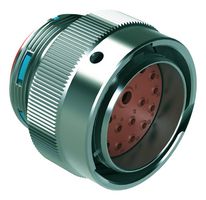 AMPHENOL SINE/TUCHEL AHDM06-24-18PR CIRCULAR CONNECTOR, PLUG, 18POS, PANEL