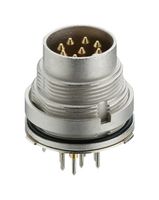 LUMBERG 031798-2 06-1 圆形连接器, 母, 6路, 面板