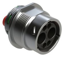 AMPHENOL SINE/TUCHEL AHDM04-18-06PN 圆形连接器, 母, 6路, 面板